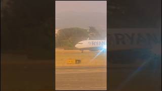 ryanair boeing boeing737 boeing737max boeinglovers rome ciampino landing takeoff [upl. by Pettiford530]