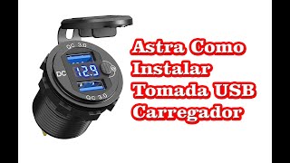 Astra Como Instalar Tomada USB Carregador de Celular [upl. by Meluhs277]