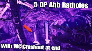 5 Unknown Aberration Ratholes With Crashout at endASAArk Survival AscendedPS5The Hitmen [upl. by Nade]