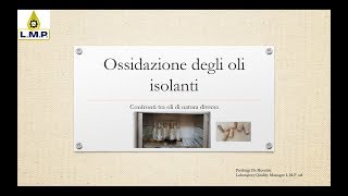 Oxidation test for oils of different types  wwwsosolioit [upl. by Etnahsal]