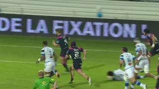 TOP 14  Castres  Stade Français  3514  Essai Craig BURDEN PAR  J26  Saison 20152016 [upl. by Godard]