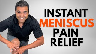 How To Unlock Knee Meniscus Pain In 2 Minutes MASSIVE PAIN RELIEF [upl. by Nosduh129]