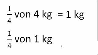 B5 Ich kann einfache Bruchteile von Größen berechnen [upl. by Ely]