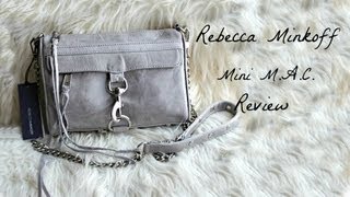 Rebecca Minkoff Mini MAC Review [upl. by Ahseyn]