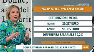 Stipendi una questione di genere  Unomattina 14052024 [upl. by Enileqcaj269]