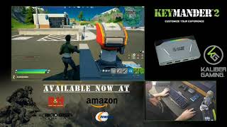 Fortnite on PS4 using KeyMander 2 w Keyboard amp Mouse [upl. by Montanez668]