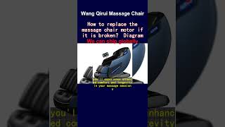 How to replace the massage chair motor if it is broken？ Diagram [upl. by Eruza456]