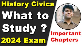 Important Chapters for History Civics 2024 Exam  Paper Pattern amp Tips  ICSE Class 10th [upl. by Mccallum795]