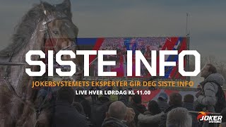 SISTE INFO 2610  Oppsnakk mot Jägersro  Sørlandet [upl. by Yerahcaz]