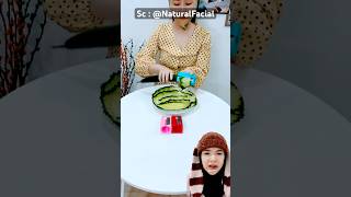 Serutan timun‼️NaturalFacial [upl. by Atteloj]