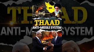 THAAD AntiMissile System thaad america israel shortsvideo [upl. by Suixela830]