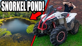 FourWheelers DESTROY My POND [upl. by Ahl303]