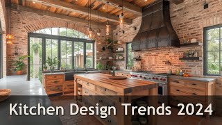 Kitchen Design Trends 2024 [upl. by Rainer]