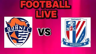 QINGDAO HAINUI FC VS SHANGHAI SHENHUA FC CHINESE SUPER LEAGUE 2024 [upl. by Laspisa]