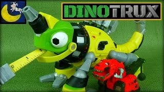 Dinotrux Toys Revvit the Reptool Ty the TTrux and a Scraptadactyl Diecast Toy Review [upl. by Nadab]