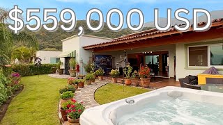 BEAUTIFUL ONE LEVEL VILLA ON SALE ┃ WEST AJIJIC┃ LAKE CHAPALA┃ MEXICO ┃559000 USD [upl. by Fayre]