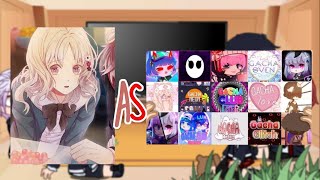 diabolik lovers react to yui as gacha tiktoks part 2 [upl. by Aynav]