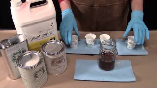 Diluting High Lustre Tung Oil [upl. by Kus]