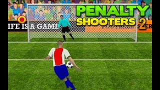 Trying out quotPENALTY SHOOTERS 2quot Crazy games [upl. by Purse]