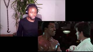 Rocky 4 Apollo Creed vs Ivan Drago REACTION [upl. by Windy]