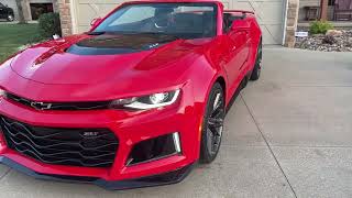 2017 CHEVROLET CAMARO ZL1 CONVERTIBLE 50TH ANNIVERSARY [upl. by Manard]