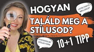 101 TIPP HOGY MEGTALÁLD A STÍLUSOD  Stockholmi stílus percek [upl. by Normand]