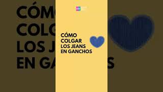 Como colgar los jean en ganchos shorts [upl. by Winters]