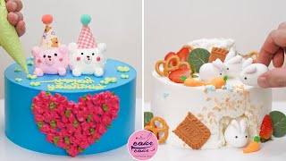 Delicious Cake Decorating Tutorials By quotCake Cakequot  How To Make a Cake For Birthday [upl. by Auof]