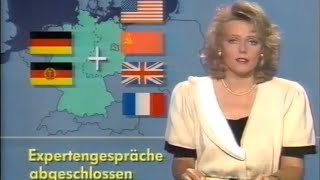 ARD Fragment Sportschau Trailer Ansage Tagesschau Nachtgedanken Sendeschluss 07091990 [upl. by Purcell]