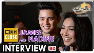 James and Nadine talk about Always necklace amp Spending Christmas together  Up Close [upl. by Giverin]