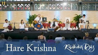 Hare Krishna — Radhika Das — LIVE Kirtan at Jivamukti Tribe Gathering — Carreau du Temple Paris [upl. by Tito]