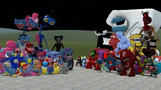 ALL ALPHABET LORE AZ OTHERS VS ALL POPPY PLAYTIME CHARACTERS In Garrys Mod [upl. by Haig]