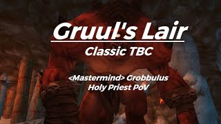 Gruuls Lair  World of Warcraft Classic TBC  Holy Priest PoV [upl. by Mieka601]