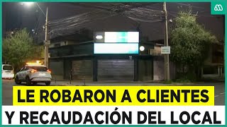 Turba se llevó todo en un restaurant Robaron a clientes y se llevaron la recaudación de las cajas [upl. by Giacamo]