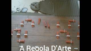 A Regola DArte Posa gres effetto legno 60x15 [upl. by Yenohtna856]