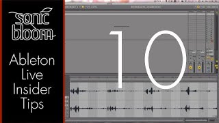 Ableton Live Insider Tips  Secret Feature  Play an Audio Clip Tonally with a MIDI Keyboard [upl. by Alonzo]