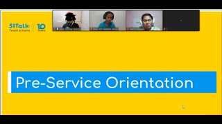 51talk Ultimate Preservice Orientation pso Experience  All Esl 2024 Candidates Aced It [upl. by Aynik]