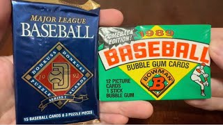 HOFers amp JUNK WAX STARS from 1992 Donruss Series 1 amp 1989 Bowman baseballmemorabilia junkwax [upl. by Esirahc]