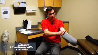 Coyote Prosthetics amp Orthotics Suction Wear and Care Instructions [upl. by Newton18]