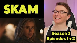 SKAM OG Season 2 Episode 1 amp 2  REACTION [upl. by Garrett]