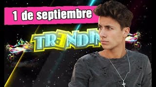 TRENDING 1 SEPTIEMBRE  GIRA POLINESIA REGRESA 100MBELIEBERS JUANPA EN IBERO Y MÁS [upl. by Suivatal]