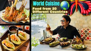 World Cuisine Restaurant in Kolkata  Food from 20 Countries  Introducing Lusscibo 🤩 🌍 [upl. by Am]