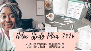 HOW TO PREPARE FOR NCLEX 2020  10 TIPS FOR YOUR NCLEX STUDY PLAN [upl. by Adanama900]