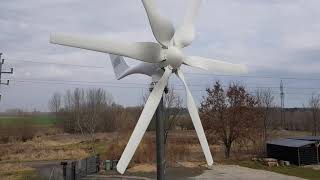 Elektrownia Wiatrowa Turbina Wiatrak Przydomowy Opłacalność Opinie Smaraad Wind Turbine 800W [upl. by Petit]