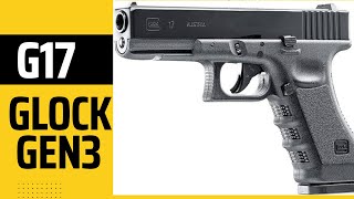 Glock G17 Gen3 9MM  comparativo com a G19 Gen3 [upl. by Edik]