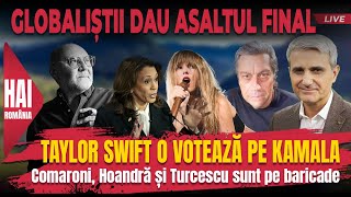 Taylor Swift o votează pe Kamala Hai live cu Turcescu [upl. by Atteynad804]