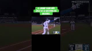 El Grand Slam más épico en la historia del baseball baseball dodgers Dodgers [upl. by Karalynn]