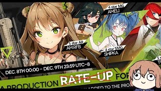 Girls Frontline  TDoll Rate up in a nutshell [upl. by Flint]