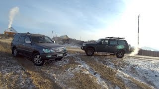 Nissan Safari vs Lexus LX 470 Кто лучше [upl. by Ordnas]