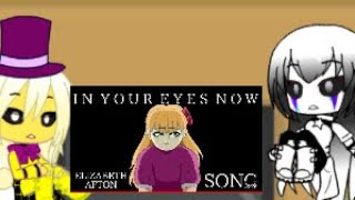 FNAF1 and FNAF2 reacts to Elizabeth afton song part 1 [upl. by Leach722]